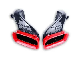 Velossa Tech BIG MOUTH Ram Air Intake Snorkel Kit Kia Stinger 3.3T 2018-2023