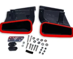 Velossa Tech BIG MOUTH Ram Air Intake Snorkel Kit Infiniti Q50 Red Sport 2016+