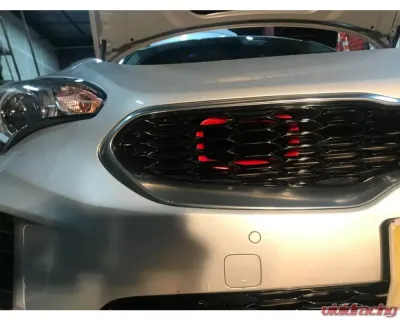 Velossa Tech BIG MOUTH Full LIT KIT Intake Snorkel (Passenger Only) Kia Stinger 2.0T 2018-2023 - VT-BM-1150