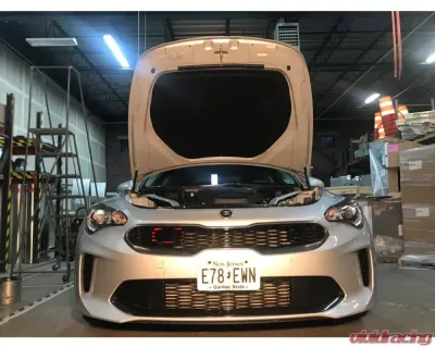 Velossa Tech BIG MOUTH Full LIT KIT Intake Snorkel (Passenger Only) Kia Stinger 2.0T 2018-2023 - VT-BM-1150