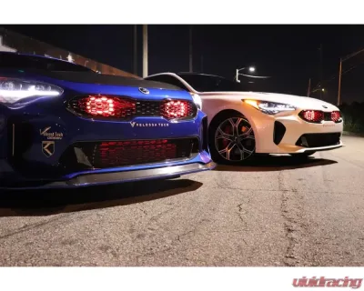 Velossa Tech Generation 4 Interchangeable BIG MOUTH LIT Flare and Controller Kia Stinger 2018+ - VT-FL-4011