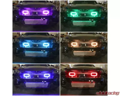 Velossa Tech Generation 4 Interchangeable BIG MOUTH LIT Flare and Controller Kia Stinger 2018+ - VT-FL-4011