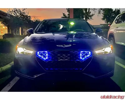 Velossa Tech Generation 4 Interchangeable BIG MOUTH LIT Flare and Controller Genesis G70 2018-2021 - VT-FL-4012