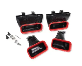Velossa Tech BIG MOUTH Quad Ram Air Intake Snorkels Ford F-150 2.7 | 3.5L 2015-2017