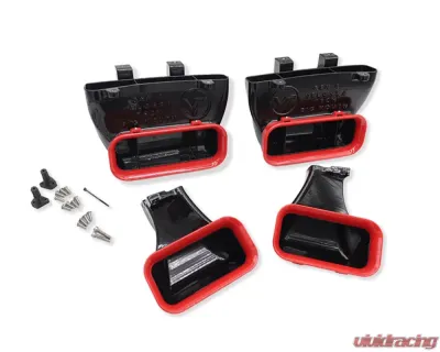 Velossa Tech BIG MOUTH Quad Ram Air Intake Snorkels Ford F-150 2.7 | 3.5L 2015-2017 - VT-BM-0230
