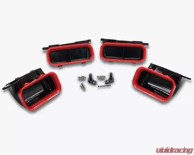 Velossa Tech BIG MOUTH Quad Ram Air Intake Snorkels Ford F-150 | Raptor 2018-2022 - VT-BM-0231