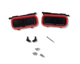 Velossa Tech Dual BIG MOUTH Ram Air Intake Snorkels Ford F-150 | Raptor 2018-2022