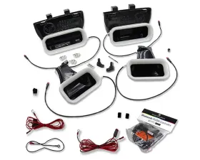 Velossa Tech BIG MOUTH Full LIT KIT Quad Ram Air Intake Snorkels Ford F-150 | Raptor 2015-2020