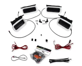 Velossa Tech BIG MOUTH Full LIT KIT Quad Ram Air Intake Snorkels Ford F-150 | Raptor 2018-2022