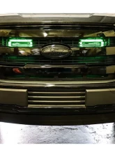 Velossa Tech BIG MOUTH Full LIT KIT Dual Ram Air Intake Snorkels Ford F-150 | Raptor 2015-2020                                     - VT-BM-1236 - Image 6