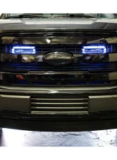 Velossa Tech BIG MOUTH Full LIT KIT Dual Ram Air Intake Snorkels Ford F-150 | Raptor 2015-2020                                     - VT-BM-1236 - Image 9