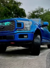 Velossa Tech BIG MOUTH Full LIT KIT Dual Ram Air Intake Snorkels Ford F-150 | Raptor 2018-2022                                     - VT-BM-1237 - Image 10