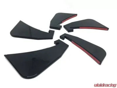 Velossa Tech Diffuser Fins 5-Pack Ford Fiesta ST 2014-2019 - VT-ACC-0011