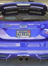 Velossa Tech 6-Pack Rear Diffuser Fins Ford Focus ST 2013-2014                                     - VT-ACC-0030 - Image 2