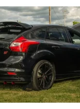 Velossa Tech 6-Pack Rear Diffuser Fins Ford Focus ST 2013-2014                                     - VT-ACC-0030 - Image 6