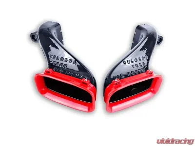 Velossa Tech BIG MOUTH Dual Air Intake Snorkel Kit Genesis G70 3.3T 2022+ - VT-BM-0214