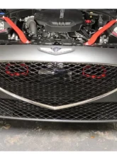 Velossa Tech BIG MOUTH Dual Air Intake Snorkel Kit Genesis G70 3.3T 2022+                                     - VT-BM-0214 - Image 2