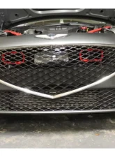 Velossa Tech BIG MOUTH Dual Air Intake Snorkel Kit Genesis G70 3.3T 2022+                                     - VT-BM-0214 - Image 4