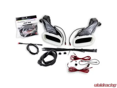 Velossa Tech BIG MOUTH Full LIT KIT Intake Snorkel Genesis G70 3.3T 2022+ - VT-BM-1214