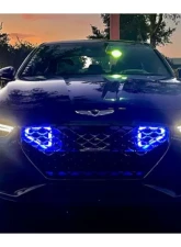 Velossa Tech BIG MOUTH Full LIT KIT Intake Snorkel Genesis G70 3.3T 2018-2021                                     - VT-BM-1216 - Image 5