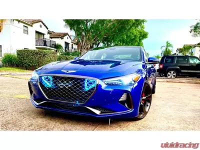Velossa Tech BIG MOUTH Full LIT KIT Intake Snorkel Genesis G70 3.3T 2018-2021 - VT-BM-1216