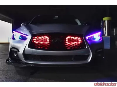 Velossa Tech BIG MOUTH Full LIT KIT Intake Snorkel Infiniti Q50 2014+ - VT-BM-1222