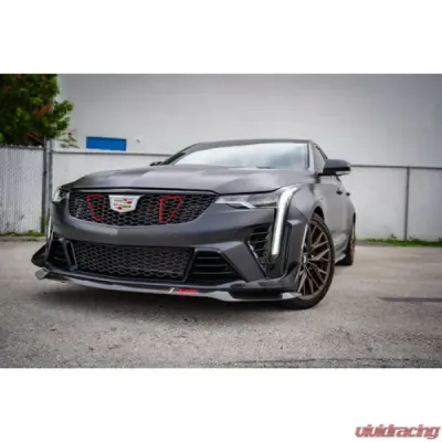 Velossa Tech Blackwing Dual Big Mouth Ram Air Intake Snorkel Cadillac CT4-V 2022-2025 - VT-BM-0261