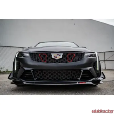 Velossa Tech Blackwing Dual Big Mouth Ram Air Intake Snorkel Cadillac CT4-V 2022-2025 - VT-BM-0261