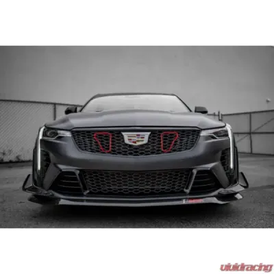 Velossa Tech Blackwing Dual Big Mouth Ram Air Intake Snorkel Cadillac CT4-V 2022-2025 - VT-BM-0261