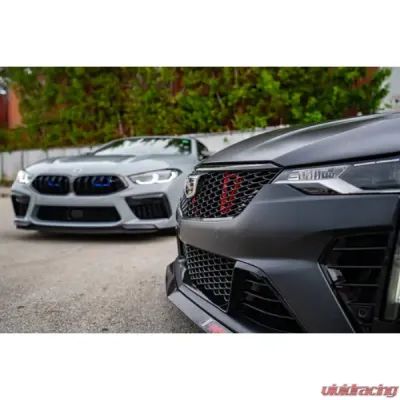 Velossa Tech Blackwing Dual Big Mouth Ram Air Intake Snorkel Cadillac CT4-V 2022-2025 - VT-BM-0261