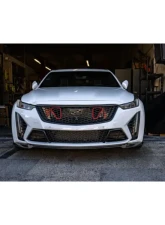 Velossa Tech Blackwing Dual Big Mouth Ram Air Intake Snorkel Cadillac CT5-V 2022-2025                                     - VT-BM-0262 - Image 4