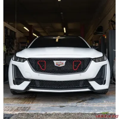 Velossa Tech Dual Big Mouth Ram Air Intake Snorkel Cadillac CT5-V 2020-2025 - VT-BM-0263