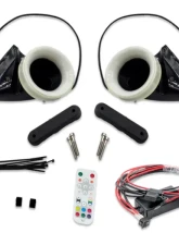 Velossa Tech Dual Big Mouth Lit Kit Ram Air Intake Snorkels Mini Cooper S F54/F55/F56/F60/JCW GP 2014-2024                                     - VT-BM-1254 - Image 12