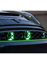 Velossa Tech Dual Big Mouth Lit Kit Ram Air Intake Snorkels Mini Cooper S F54/F55/F56/F60/JCW GP 2014-2024                                     - VT-BM-1254 - Image 8