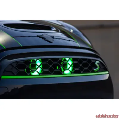 Velossa Tech Dual Big Mouth Lit Kit Ram Air Intake Snorkels Mini Cooper S F54/F55/F56/F60/JCW GP 2014-2024 - VT-BM-1254