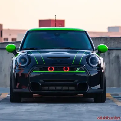 Velossa Tech Dual Big Mouth Lit Kit Ram Air Intake Snorkels Mini Cooper S F54/F55/F56/F60/JCW GP 2014-2024 - VT-BM-1254