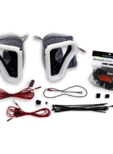 Velossa Tech Blackwing Dual Big Mouth Lit Kit Ram Air Intake Snorkel Cadillac CT4-V 2022-2025                                     - VT-BM-1255 - Image 13