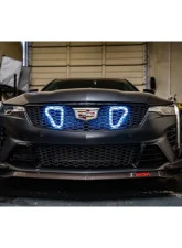 Velossa Tech Blackwing Dual Big Mouth Lit Kit Ram Air Intake Snorkel Cadillac CT4-V 2022-2025                                     - VT-BM-1255 - Image 13