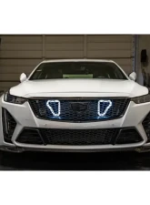 Velossa Tech Blackwing Dual Big Mouth Lit Kit Ram Air Intake Snorkel Cadillac CT5-V 2022-2025                                     - VT-BM-1256 - Image 5