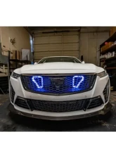 Velossa Tech Blackwing Dual Big Mouth Lit Kit Ram Air Intake Snorkel Cadillac CT5-V 2022-2025                                     - VT-BM-1256 - Image 6