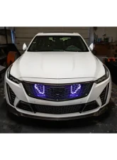 Velossa Tech Blackwing Dual Big Mouth Lit Kit Ram Air Intake Snorkel Cadillac CT5-V 2022-2025                                     - VT-BM-1256 - Image 8