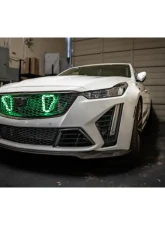 Velossa Tech Blackwing Dual Big Mouth Lit Kit Ram Air Intake Snorkel Cadillac CT5-V 2022-2025                                     - VT-BM-1256 - Image 10