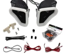 Velossa Tech Dual Big Mouth Lit Kit Ram Air Intake Snorkel Cadillac CT5-V 2020-2025