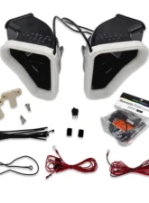 Velossa Tech Dual Big Mouth Lit Kit Ram Air Intake Snorkel Cadillac CT5-V 2020-2025                                     - VT-BM-1258 - Image 6