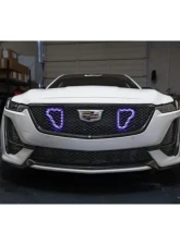 Velossa Tech Dual Big Mouth Lit Kit Ram Air Intake Snorkel Cadillac CT5-V 2020-2025                                     - VT-BM-1258 - Image 3