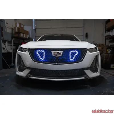 Velossa Tech Dual Big Mouth Lit Kit Ram Air Intake Snorkel Cadillac CT5-V 2020-2025 - VT-BM-1258