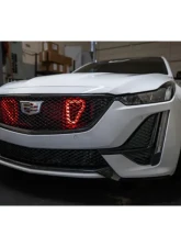 Velossa Tech Dual Big Mouth Lit Kit Ram Air Intake Snorkel Cadillac CT5-V 2020-2025                                     - VT-BM-1258 - Image 6