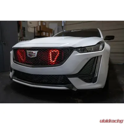 Velossa Tech Dual Big Mouth Lit Kit Ram Air Intake Snorkel Cadillac CT5-V 2020-2025 - VT-BM-1258