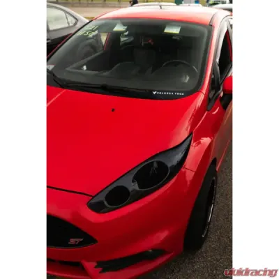 Velossa Tech Headlight Ram Air Intake Snorkel w/ RGBW Bluetooth Halos Ford Fiesta ST MK7/7.5 2014-2019 - VT-HL-0010
