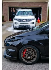 Velossa Tech Headlight Ram Air Intake Snorkel w/ RGBW Bluetooth Halos Ford Fiesta ST MK7/7.5 2014-2019                                     - VT-HL-0010 - Image 6